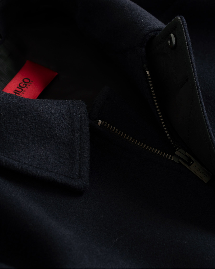 Homme | Manteaux Et Vestes | HUGO | Marec Wool/Cashmere Coat Navy