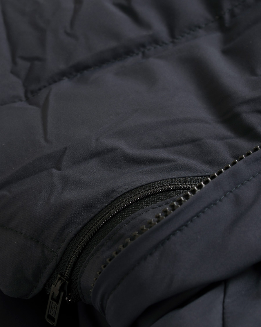 Homme | Manteaux Et Vestes | Aspesi | Moschino Down Hooded Jacket Navy