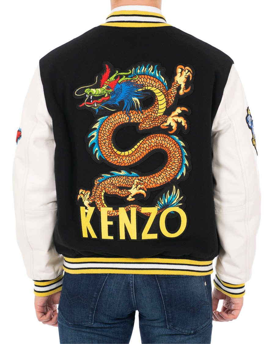 Homme | Manteaux Et Vestes | KENZO | Varsity Jacket Black
