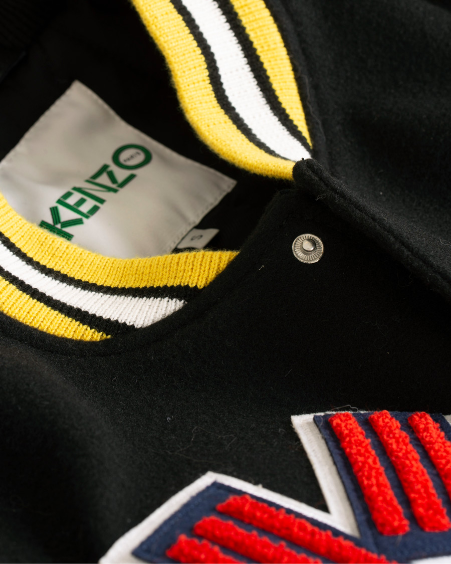 Homme | Manteaux Et Vestes | KENZO | Varsity Jacket Black