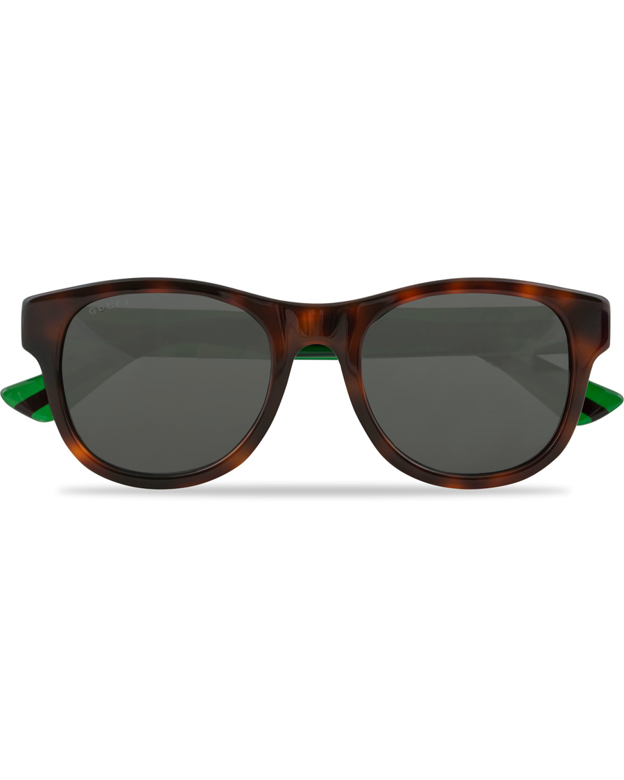 Homme | Gucci GG0003S Sunglasses Havana/Grey/Green | Gucci | GG0003S Sunglasses Havana/Grey/Green