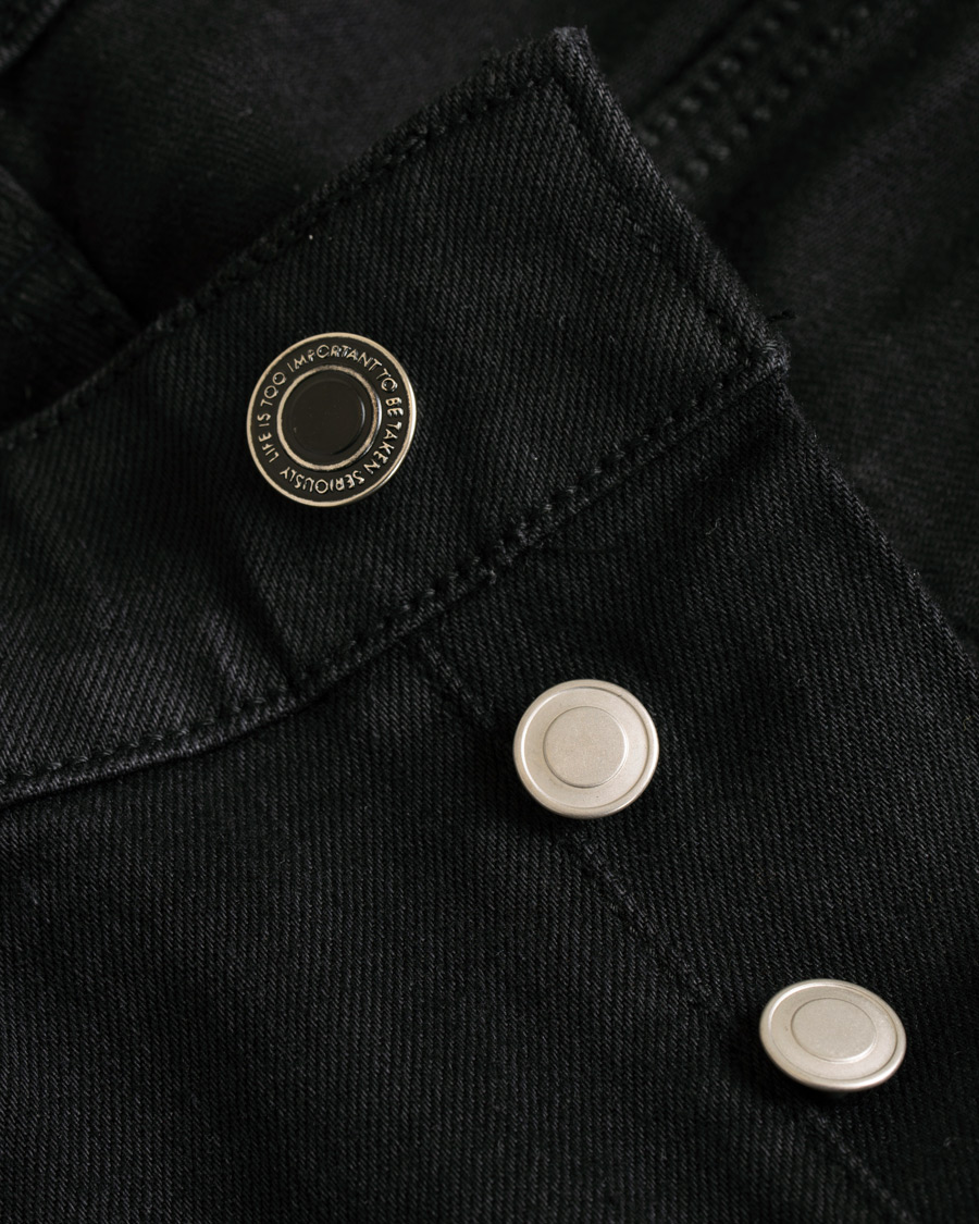 Heren | Jeans | Neuw | Iggy Skinny Stretch Jeans Black Selvedge