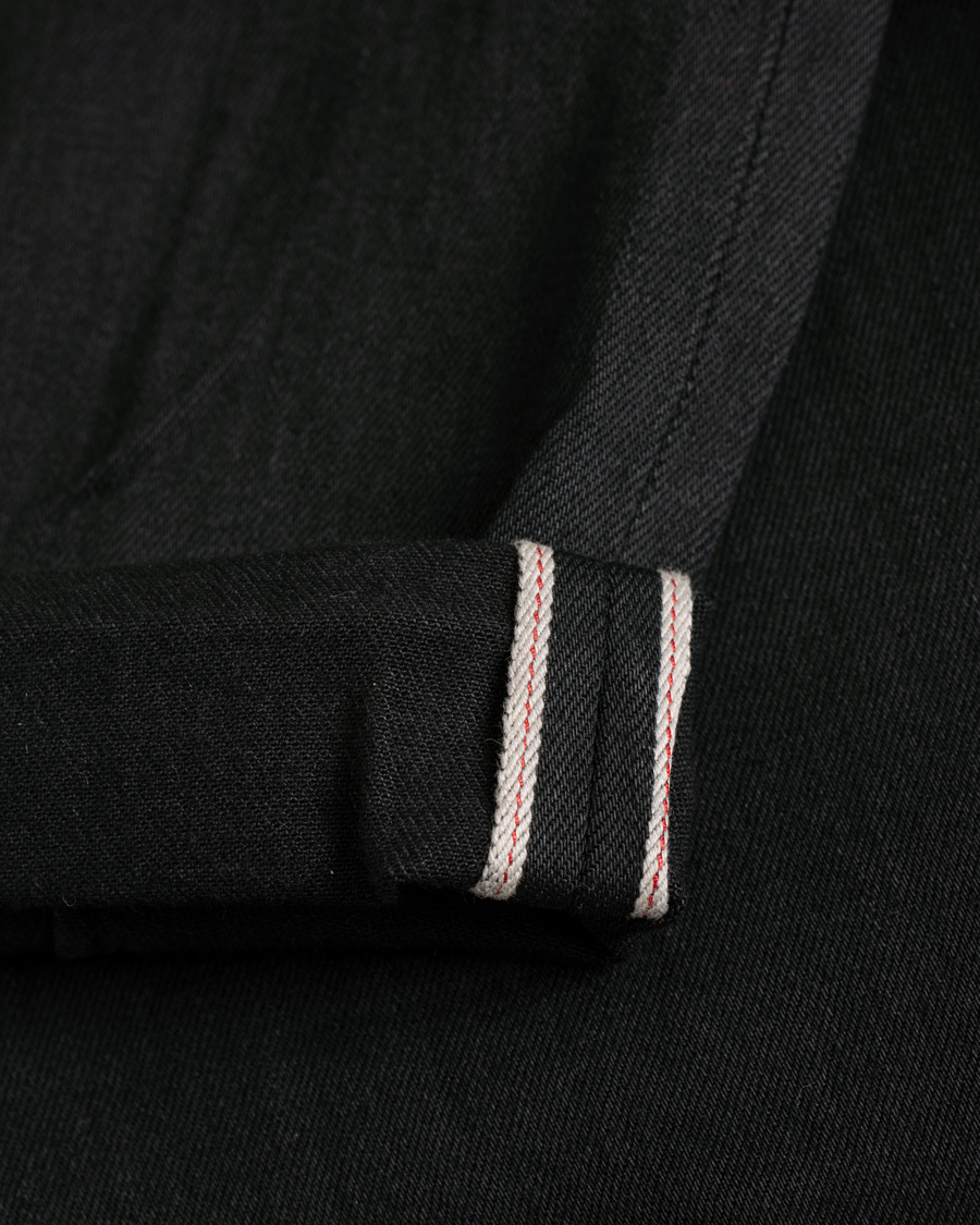 Heren | Jeans | Neuw | Iggy Skinny Stretch Jeans Black Selvedge