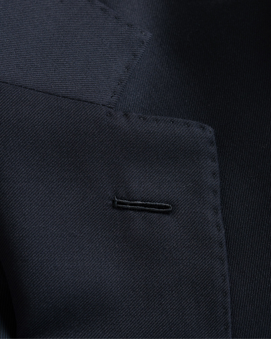 Homme | Costumes | Caruso | Aida Classic Super 130's Wool Suit Navy