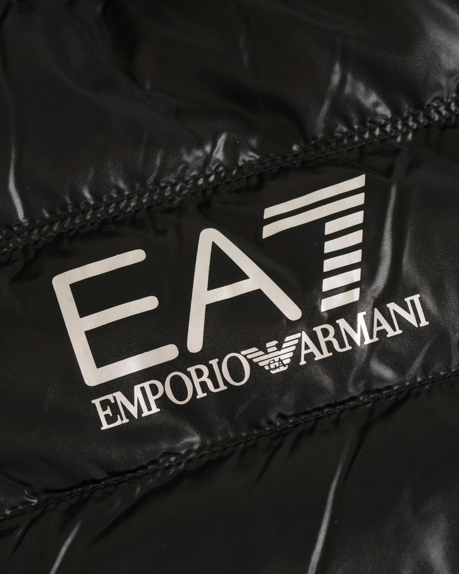 Homme | Manteaux Et Vestes | EA7 | Train Core Light Down Hoodie Jacket Black
