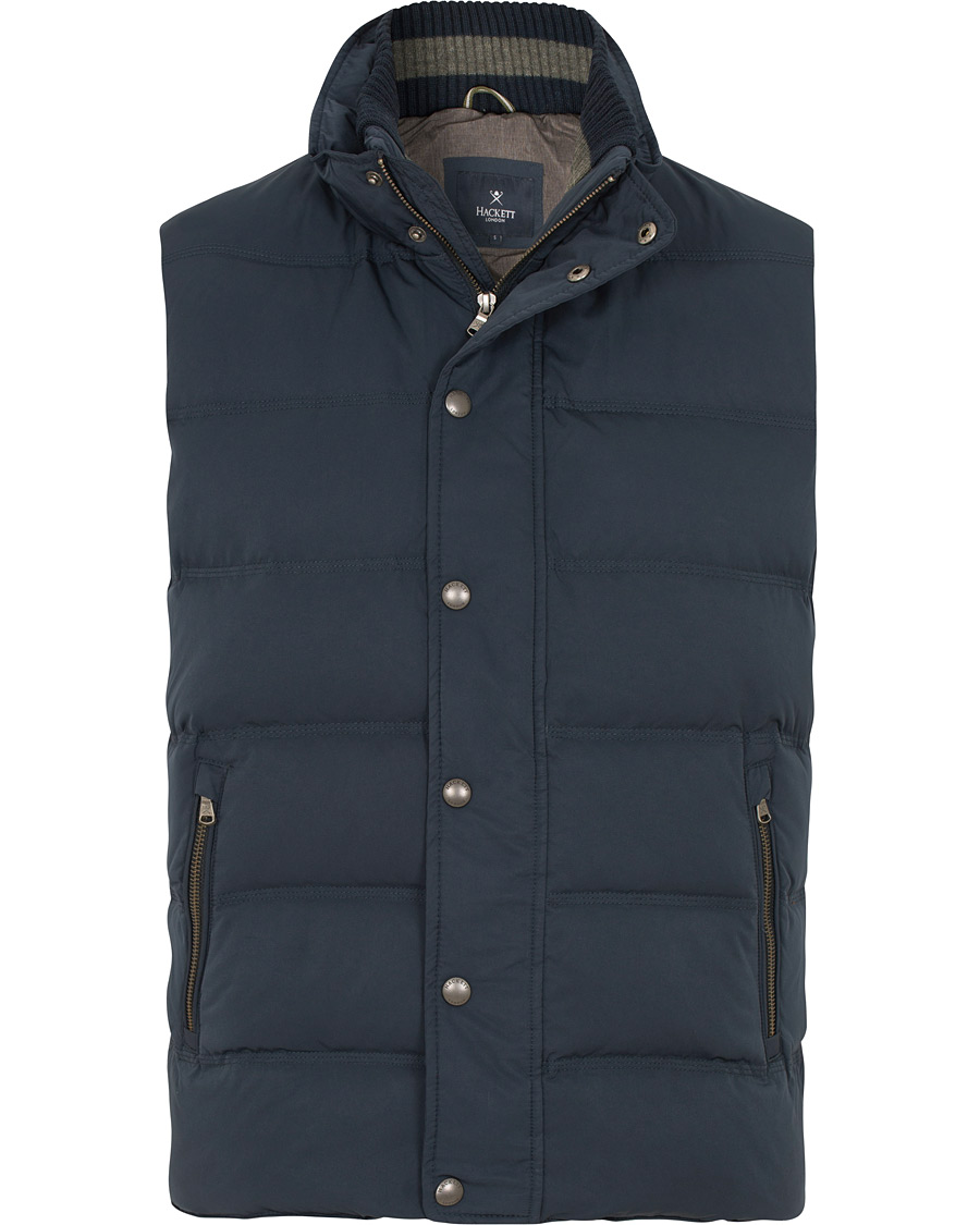 Homme | Manteaux Et Vestes | Hackett | Classic Down Vest Navy