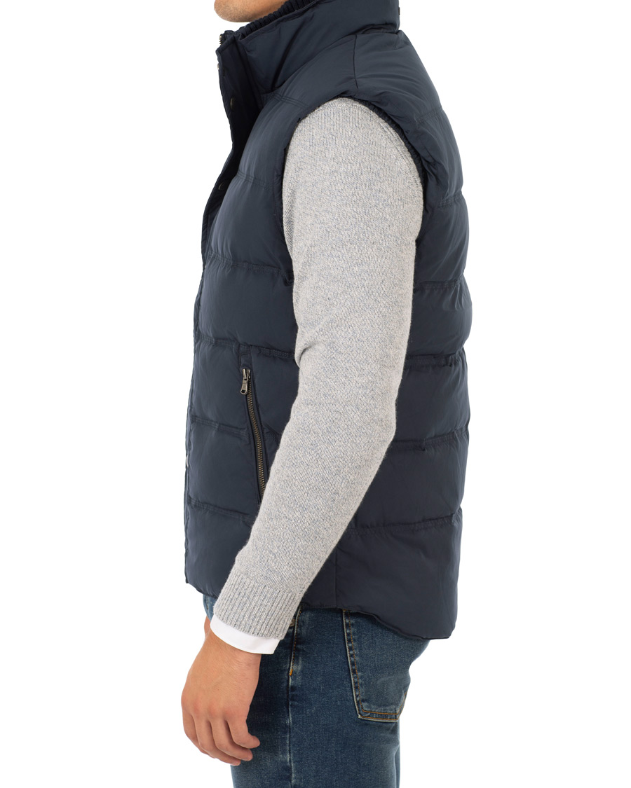Homme | Manteaux Et Vestes | Hackett | Classic Down Vest Navy
