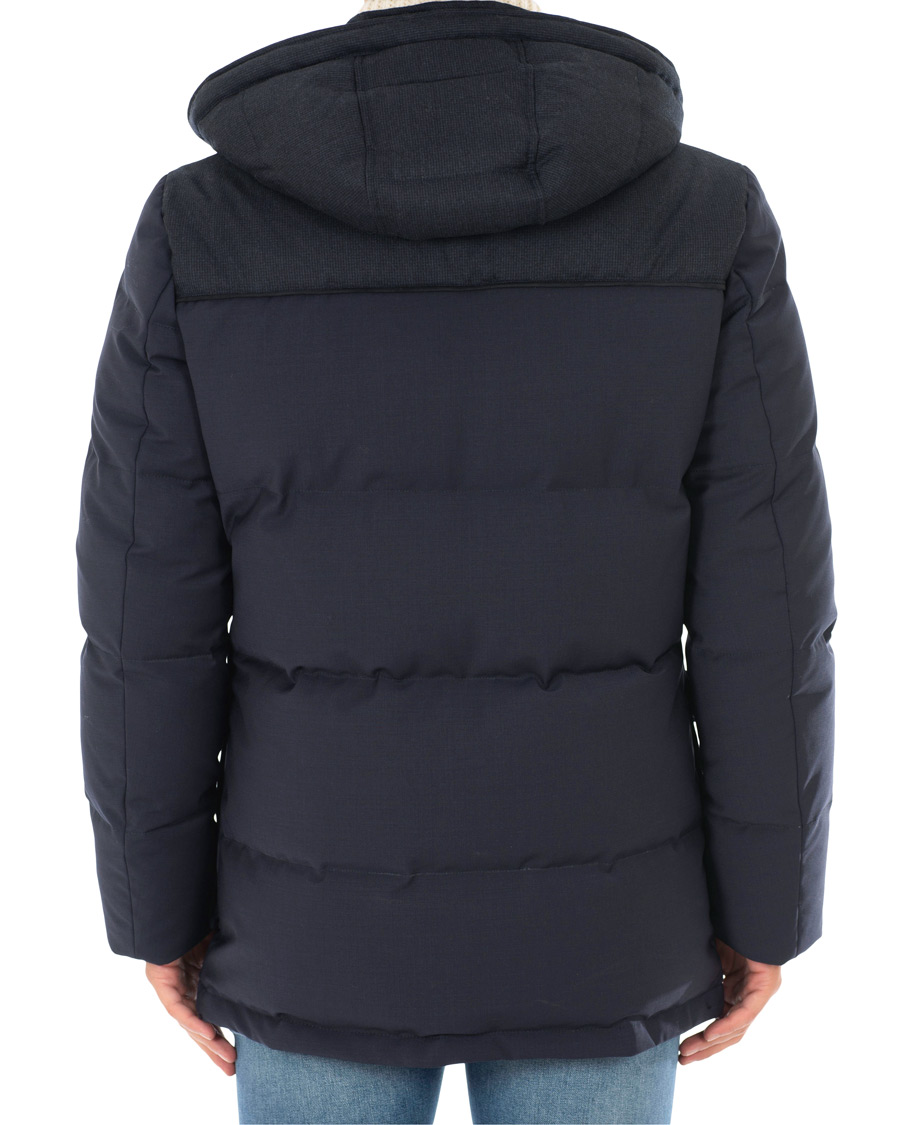 Heren | Jassen | Hackett | Mayfair Down Parka Navy