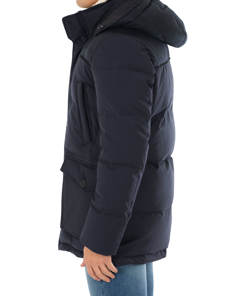 Heren | Jassen | Hackett | Mayfair Down Parka Navy