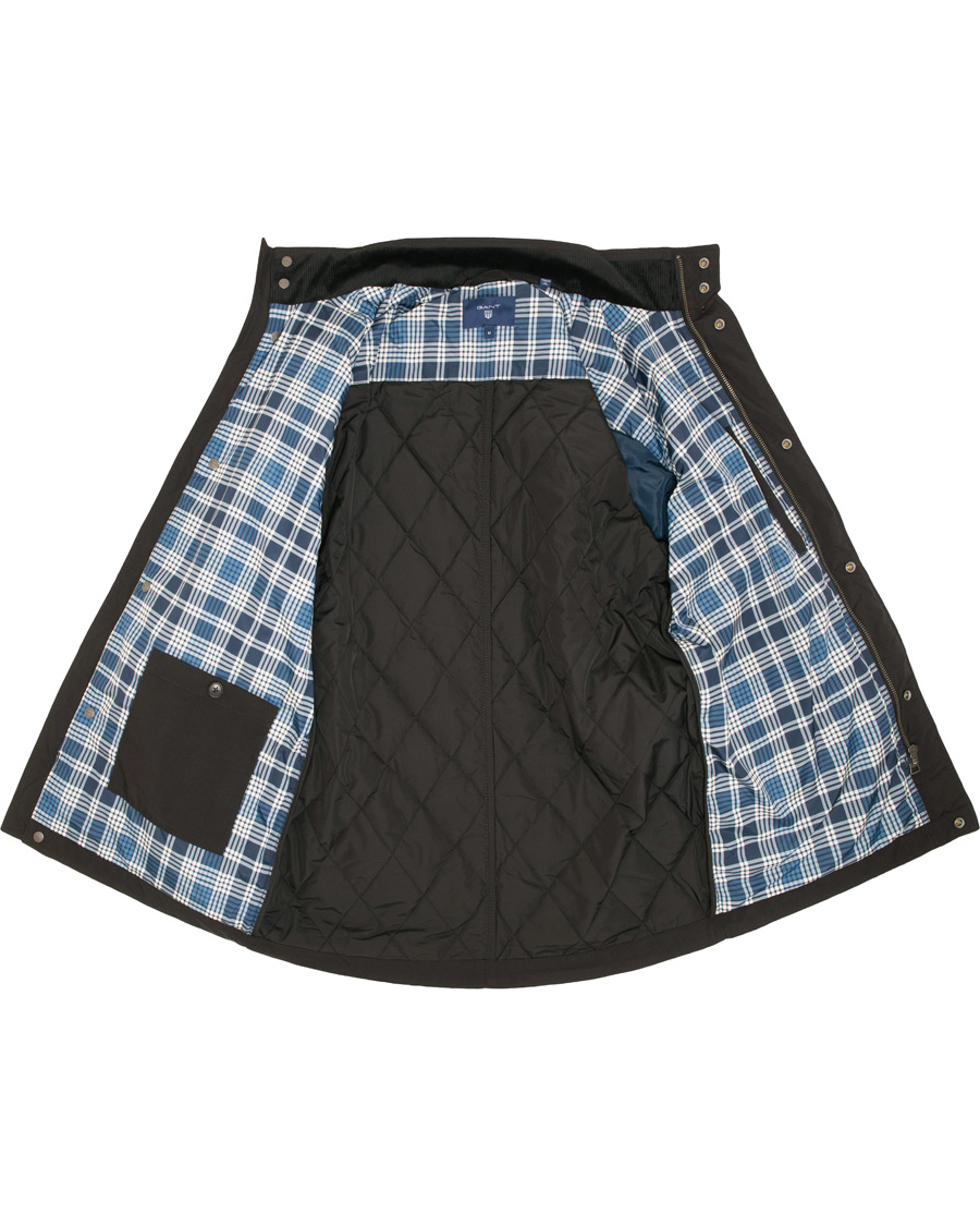 Heren | Jassen | GANT | The Quilted City Jacket Black