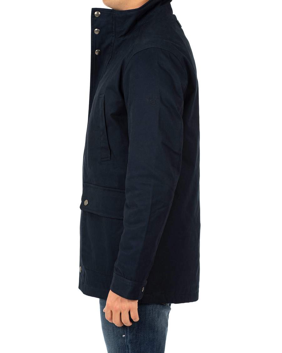 Homme | Manteaux Et Vestes | GANT | The Waxy Double Decker Jacket Marine