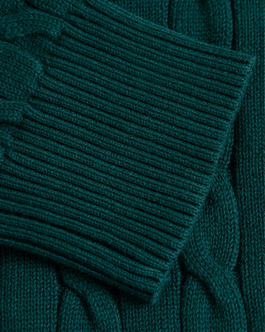 Homme | Pulls Et Tricots | GANT | Cotton Cable Crew Neck Ponderosa Pine