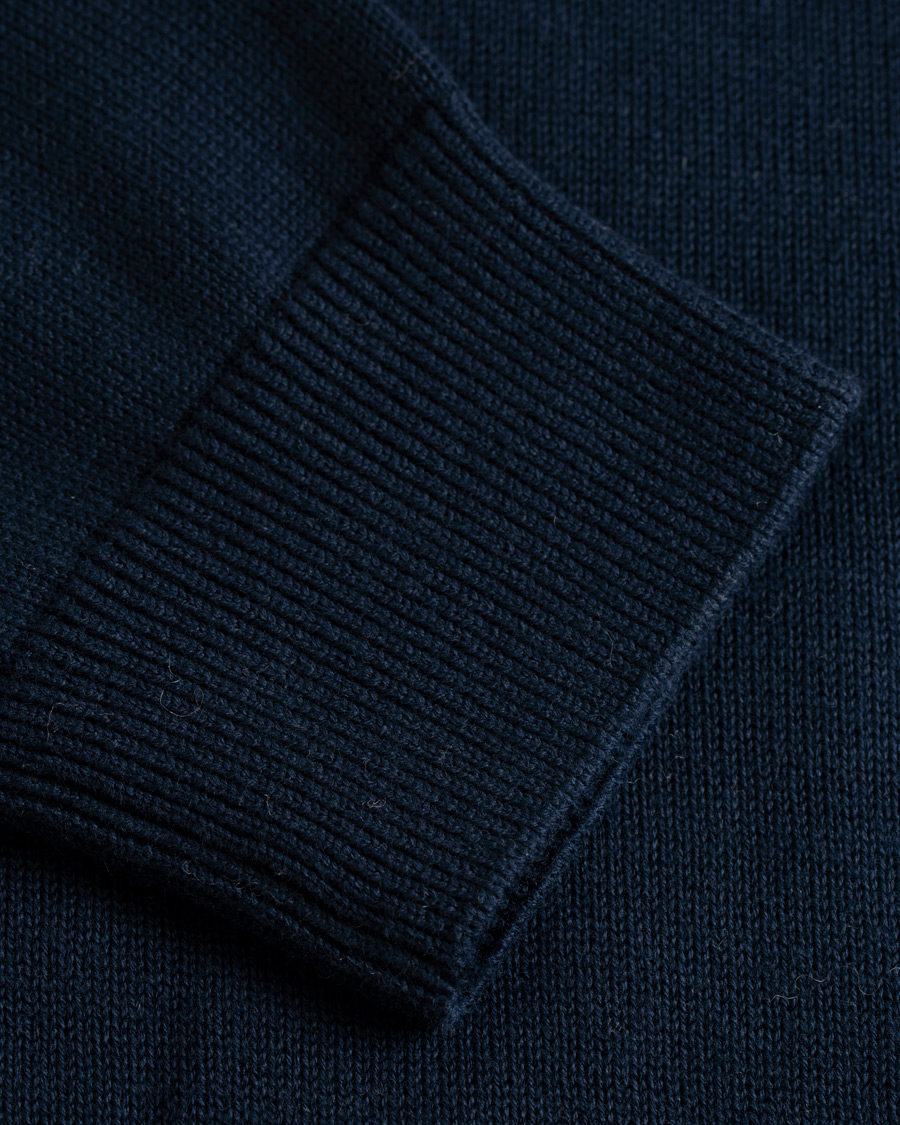 Homme | Pulls Et Tricots | GANT | Logo Crew Neck Marine