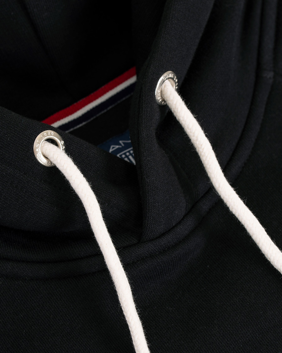 Heren | Truien | GANT | Shield Hoodie Black