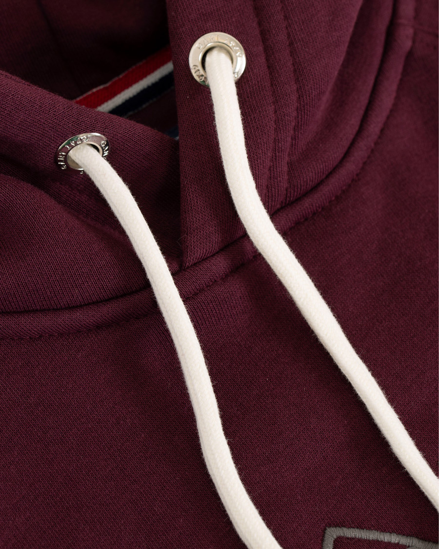 Homme | Pulls Et Tricots | GANT | Shield Hoodie Purple Fig