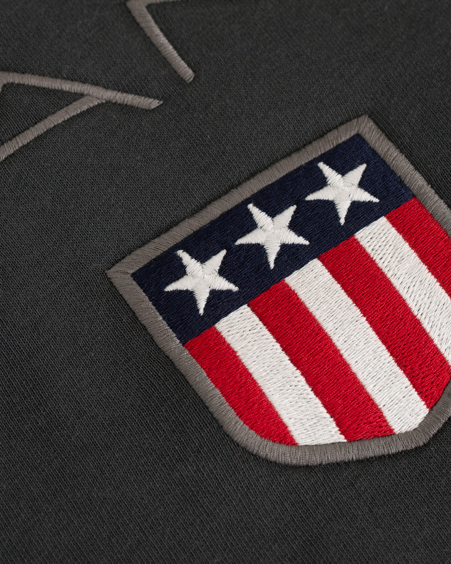 Heren | Truien | GANT | Shield Hoodie Dark Grey