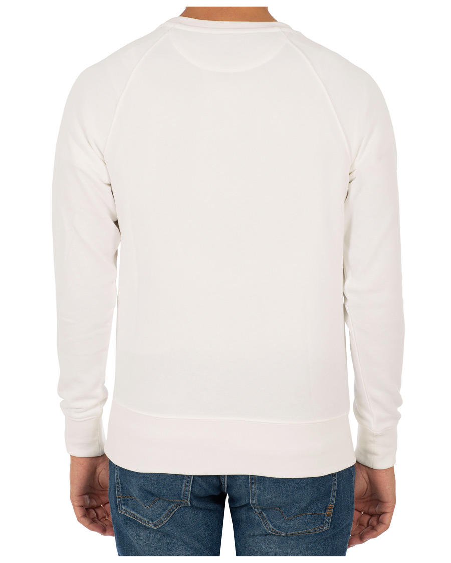 Homme | Pulls Et Tricots | GANT | Shield Crew Neck Sweatshirts Eggshell