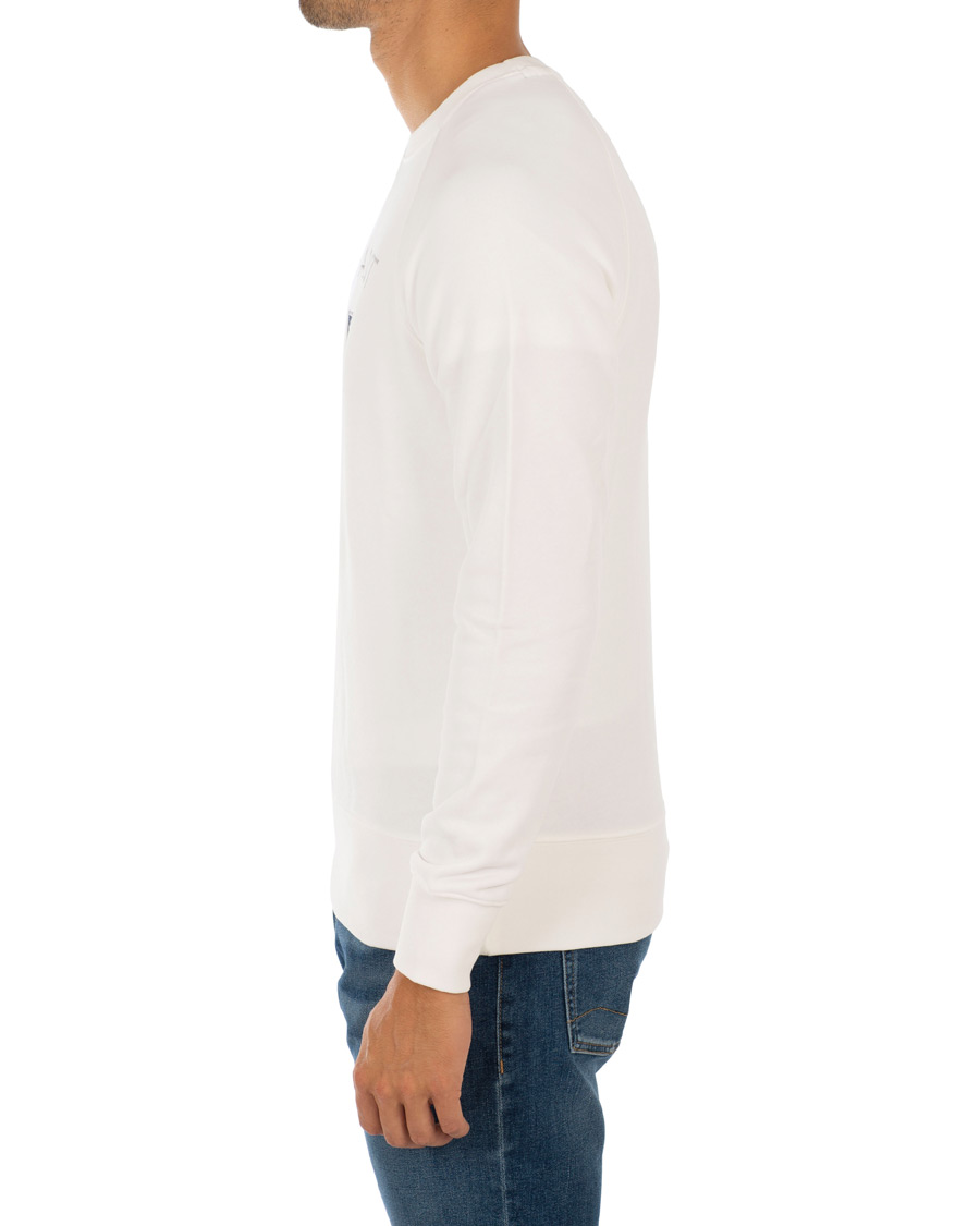 Homme | Pulls Et Tricots | GANT | Shield Crew Neck Sweatshirts Eggshell