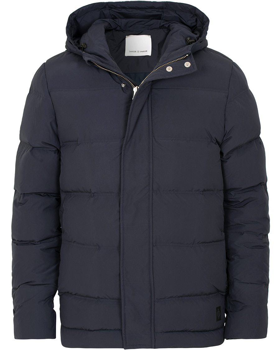 Homme | Manteaux Et Vestes | Samsøe Samsøe | Samsøe & Samsøe Don Down Jacket Dark Sapphire