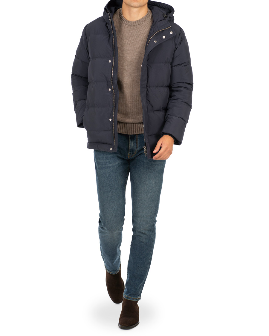 Homme | Manteaux Et Vestes | Samsøe Samsøe | Samsøe & Samsøe Don Down Jacket Dark Sapphire