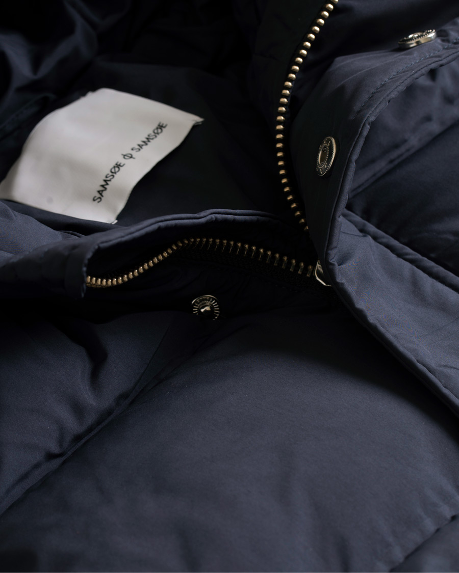 Homme | Manteaux Et Vestes | Samsøe Samsøe | Samsøe & Samsøe Don Down Jacket Dark Sapphire