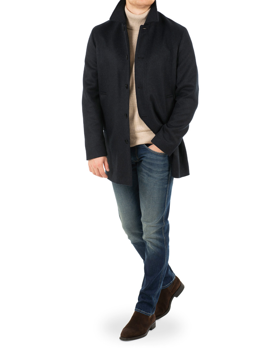Heren | Jassen | Samsøe Samsøe | Samsøe & Samsøe Kenpo Jacket Dark Blue Melange