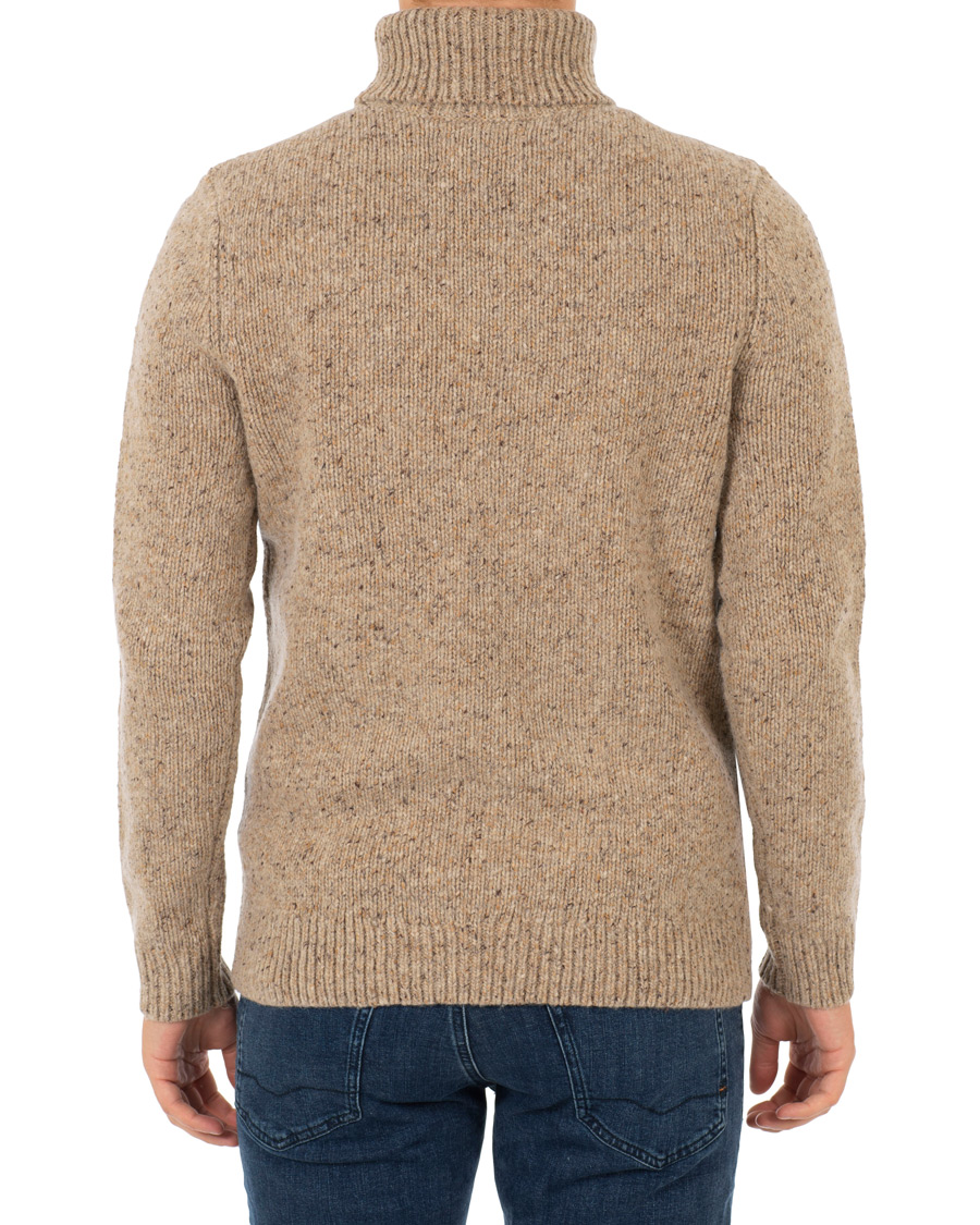 Homme | Pulls Et Tricots | Samsøe Samsøe | Samsøe & Samsøe Nino Wool/Silk Donegal Rollneck Timber Wolf Melange