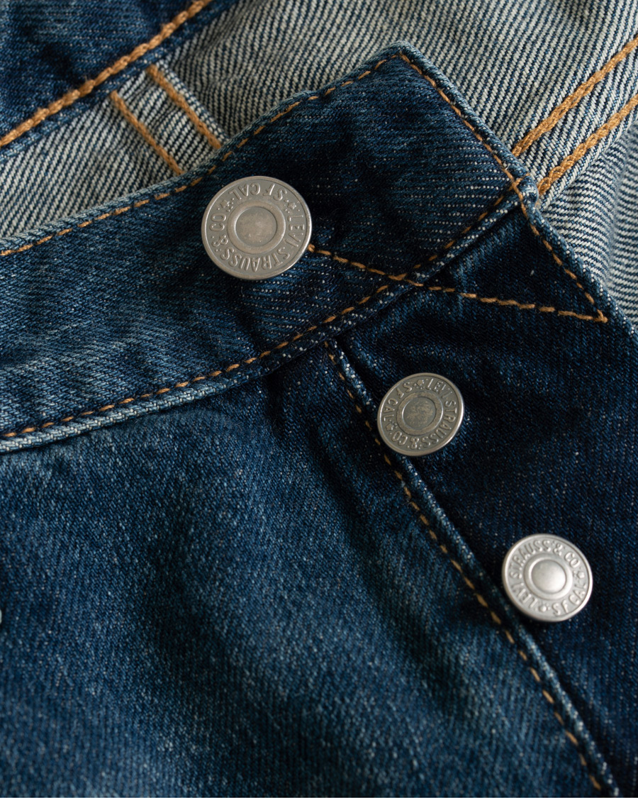 Heren | Jeans | Levi's | 501 Original Fit Stretch Jeans Bubbles St