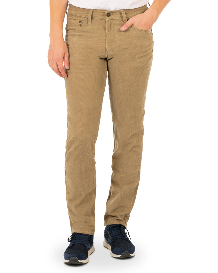 Heren | Broeken | Levi's | 511 Slim Fit Corduroy Pants Brown