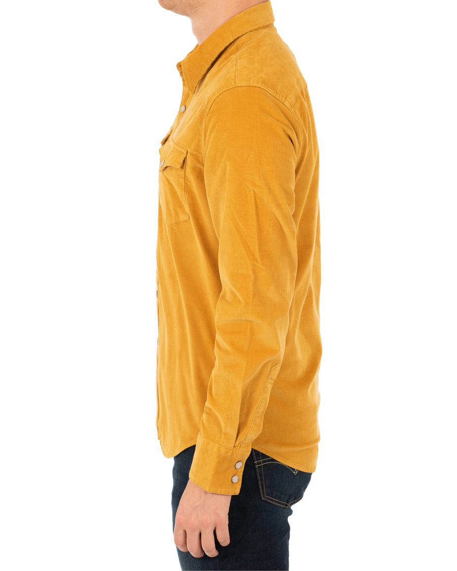 Homme | Chemises | Levi's | Barstow Western Corduroy Shirt Yellow