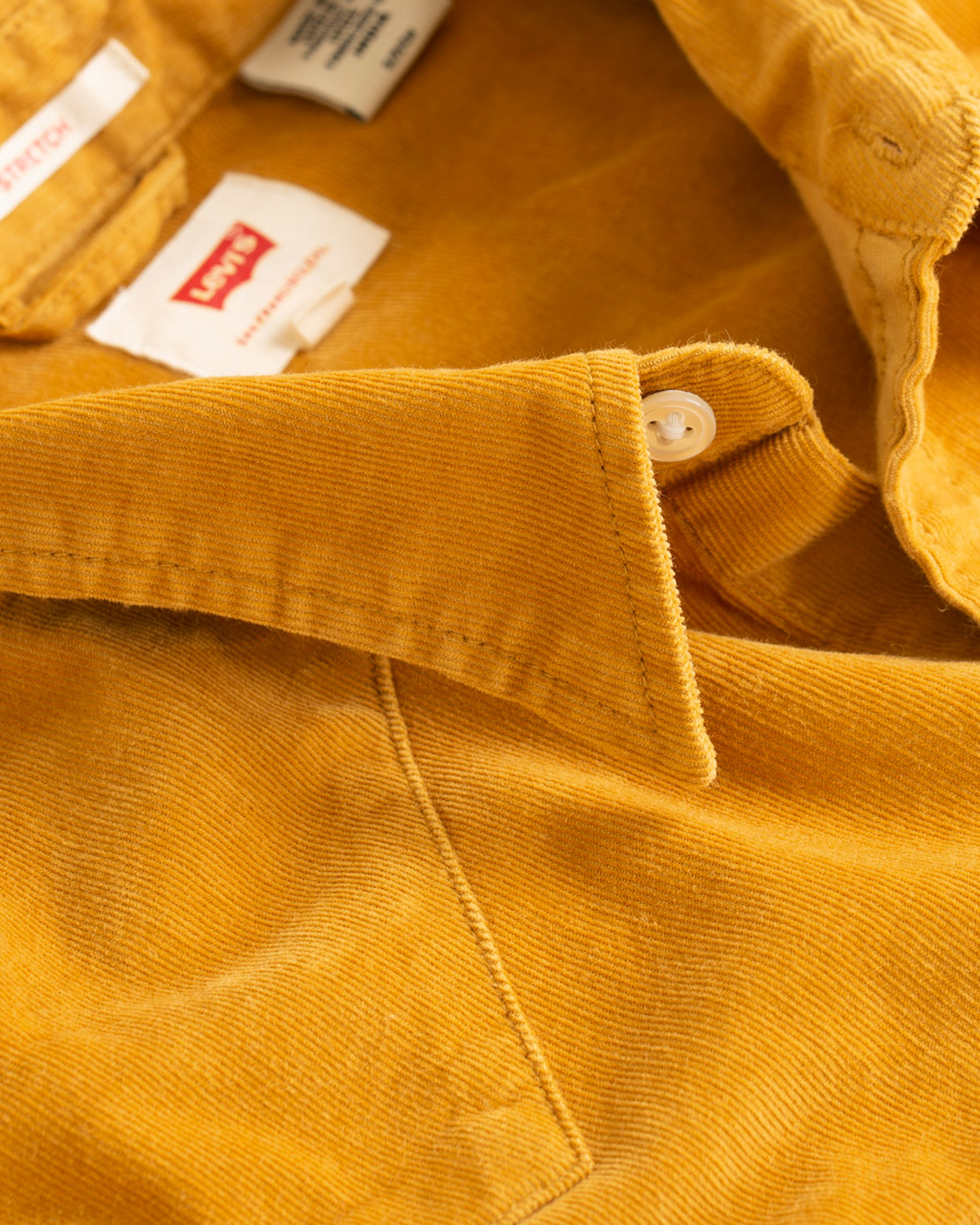 Homme | Chemises | Levi's | Barstow Western Corduroy Shirt Yellow