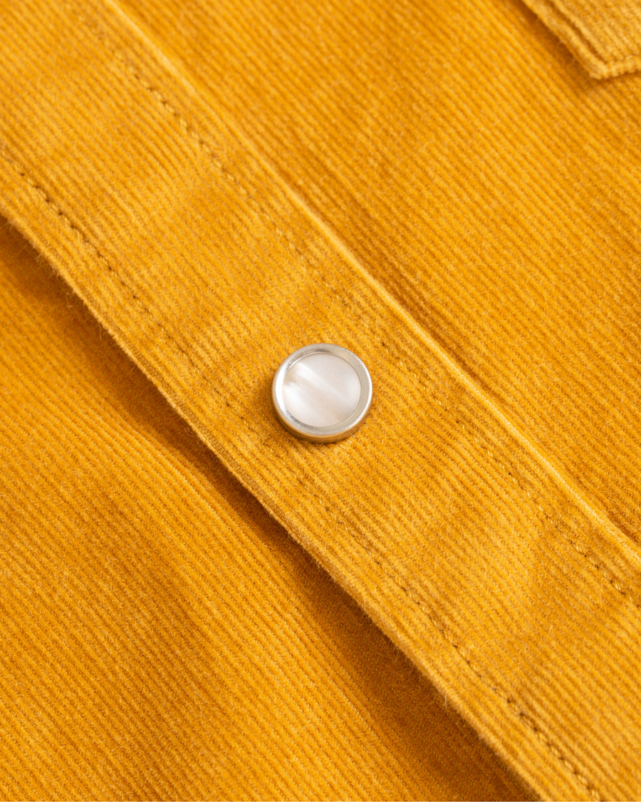 Homme | Chemises | Levi's | Barstow Western Corduroy Shirt Yellow
