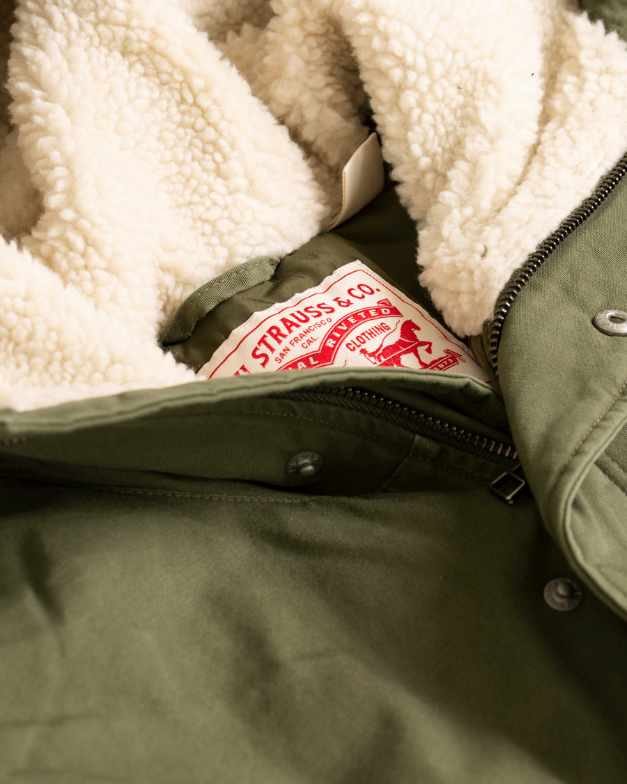 Homme | Manteaux Et Vestes | Levi's | Thermore Padded Parka Olive Night