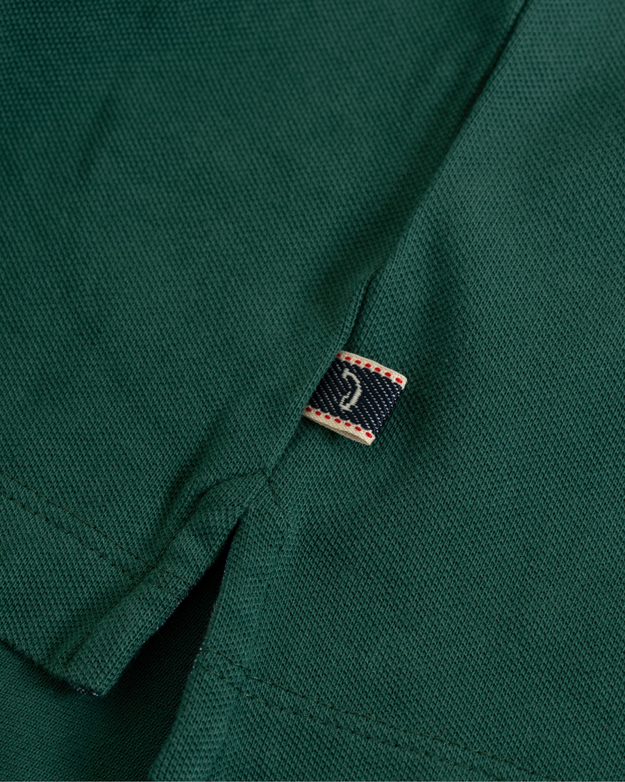 Homme | Polos | Jacob Cohën | Cotton Stretch Polo Green