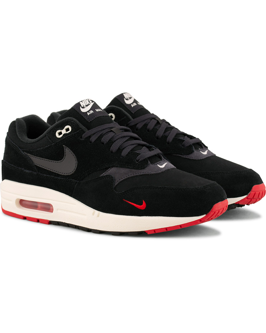 Homme | Nike Air Max 1 Running Sneaker Black | Nike | Air Max 1 Running Sneaker Black
