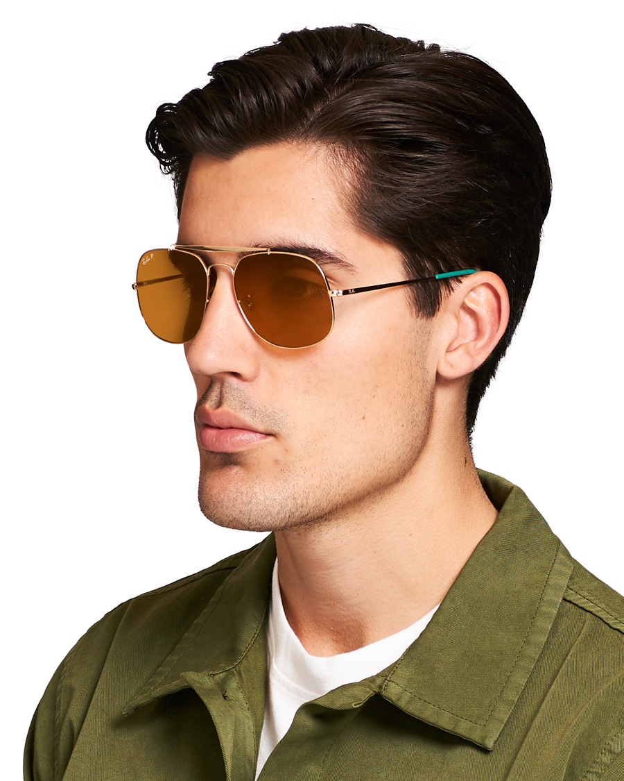 Homme | Lunettes De Soleil | Ray-Ban | 0RB3561 Sunglasses Yellow Polar