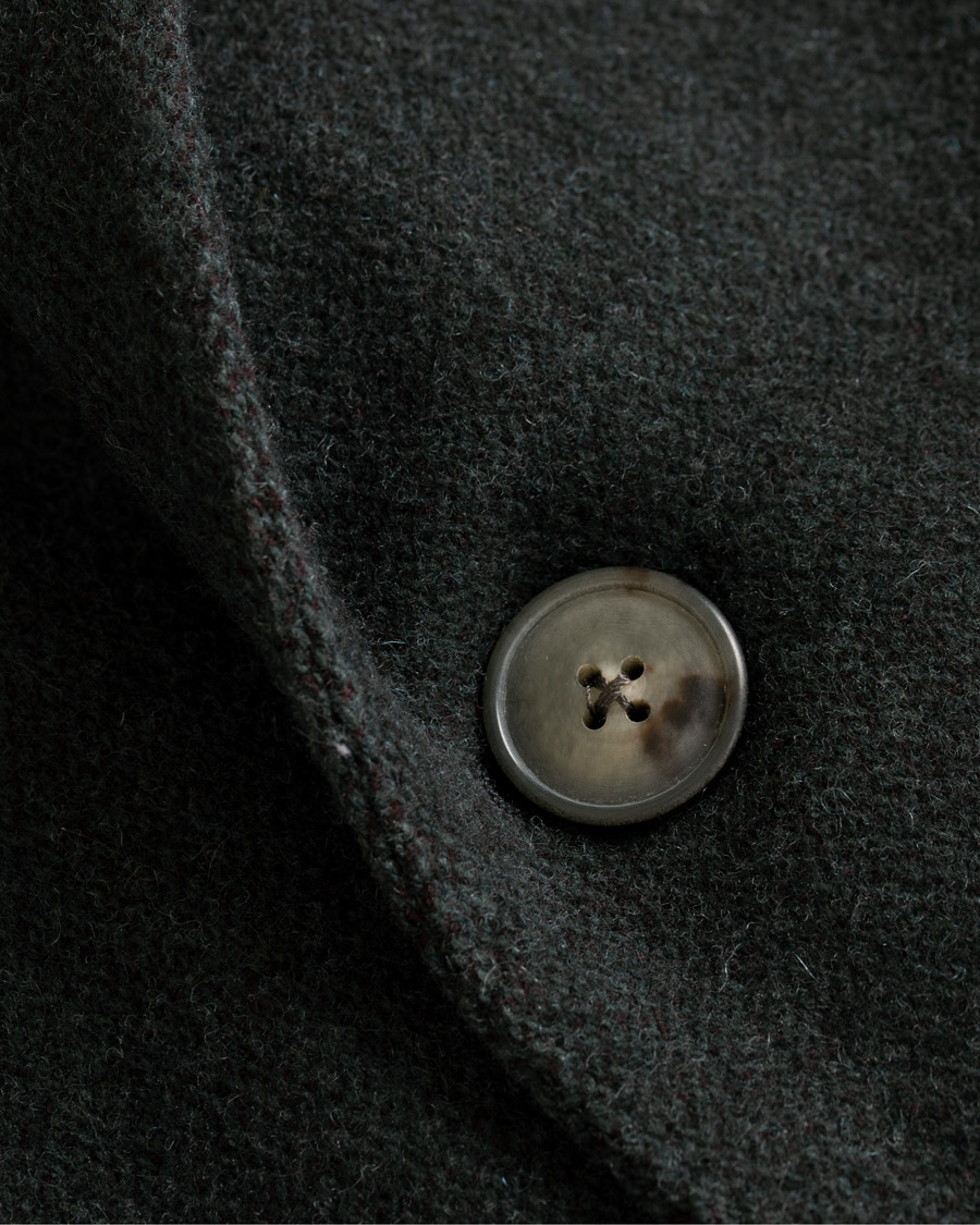 Homme | Manteaux Et Vestes | Boglioli | K Jacket Garment Dyed Wool Cashmere Coat Green