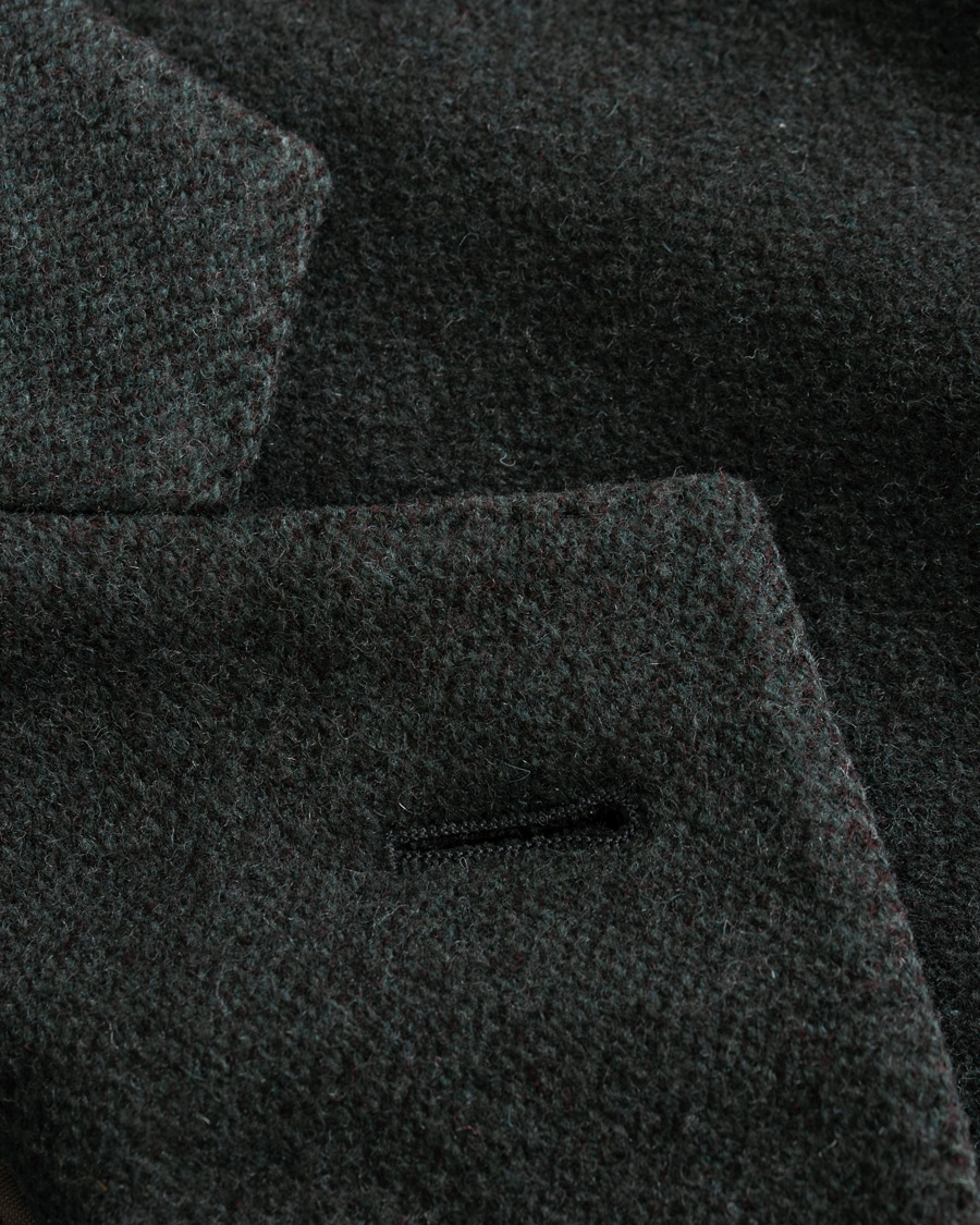 Homme | Manteaux Et Vestes | Boglioli | K Jacket Garment Dyed Wool Cashmere Coat Green