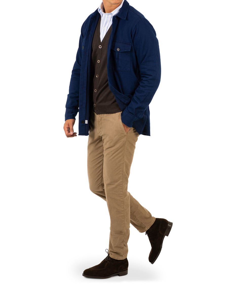 Heren | Edward Green Halifax Split Toe Dainite Boot Brown Suede | Edward Green | Halifax Split Toe Dainite Boot Brown Suede