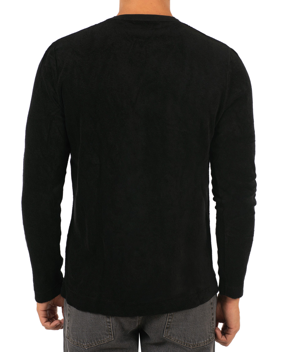 Heren | Truien | Our Legacy | Long Sleeve Terry Sweat Black