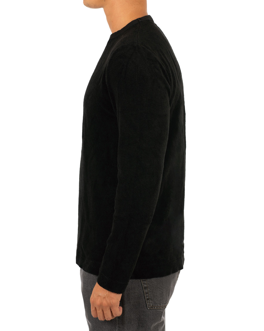 Heren | Truien | Our Legacy | Long Sleeve Terry Sweat Black