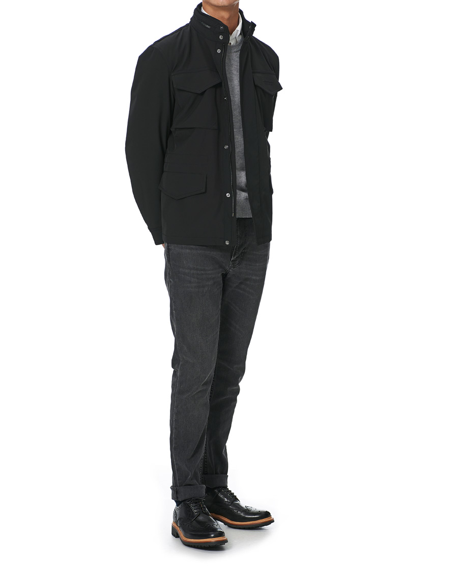 Heren | Grenson Archie Commando Derby Brogue Black Calf | Grenson | Archie Commando Derby Brogue Black Calf