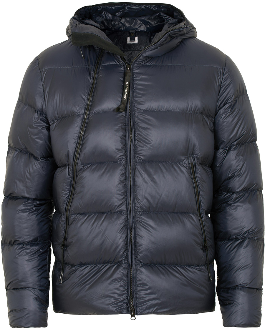 Homme | Manteaux Et Vestes | C.P. Company | Down Hooded Jacket Navy