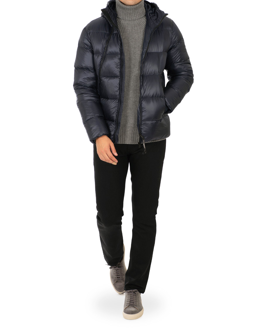 Homme | Manteaux Et Vestes | C.P. Company | Down Hooded Jacket Navy