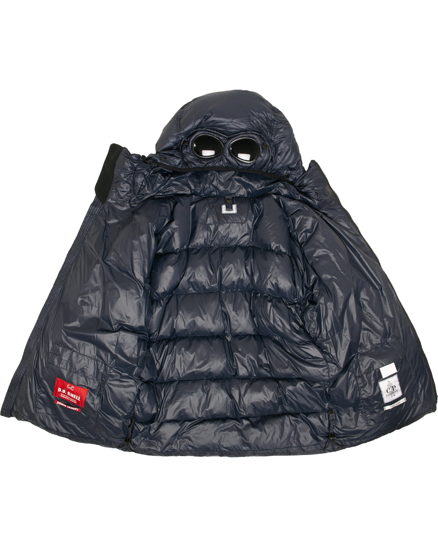 Homme | Manteaux Et Vestes | C.P. Company | Down Hooded Jacket Navy