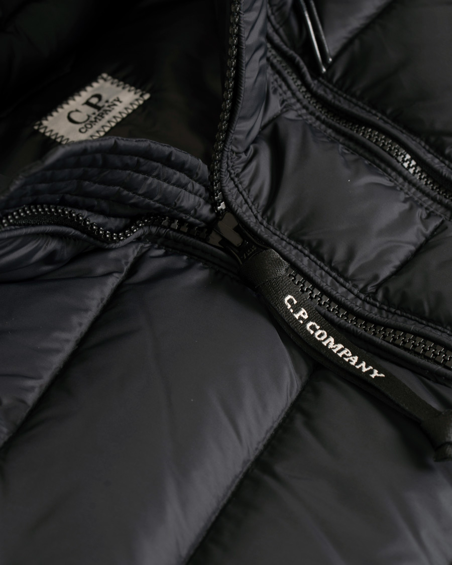 Heren | Jassen | C.P. Company | Knitted Hybrid Jacket Black