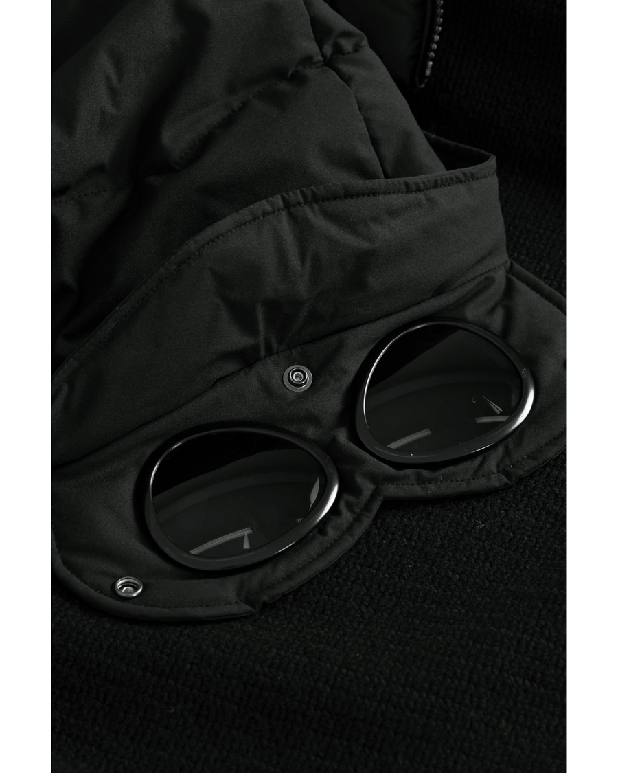 Heren | Jassen | C.P. Company | Knitted Hybrid Jacket Black