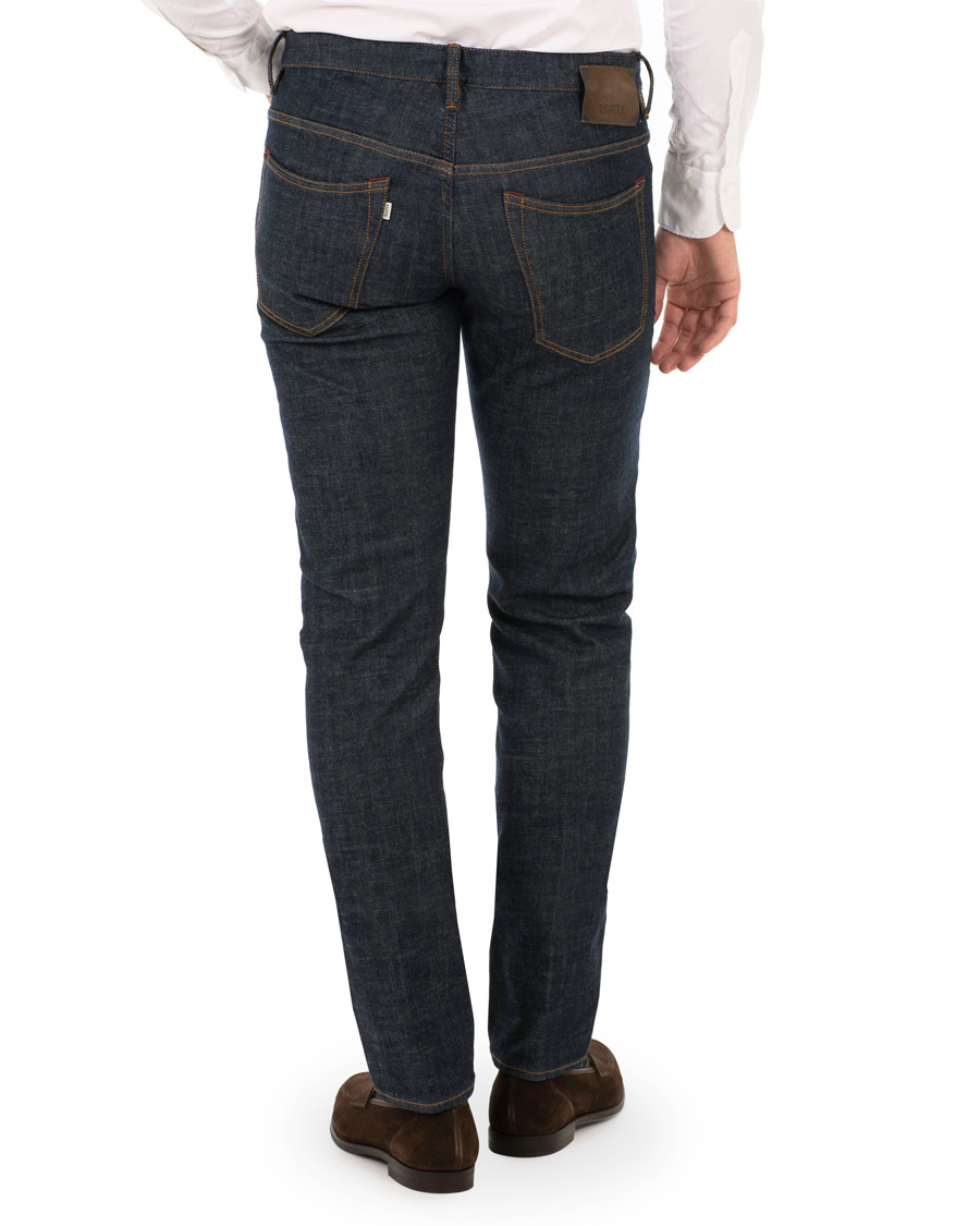 Homme | Jeans | Incotex | Sky Slim Fit Denim Dark Blue