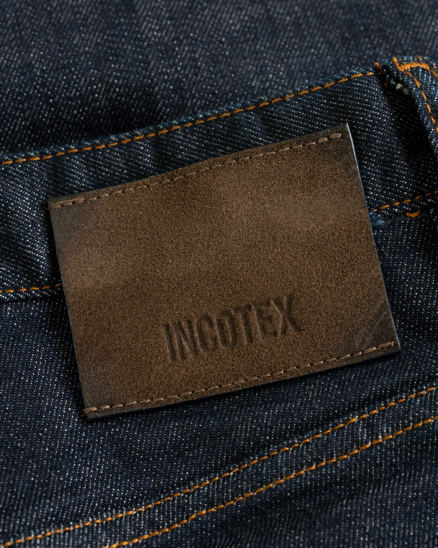 Homme | Jeans | Incotex | Sky Slim Fit Denim Dark Blue