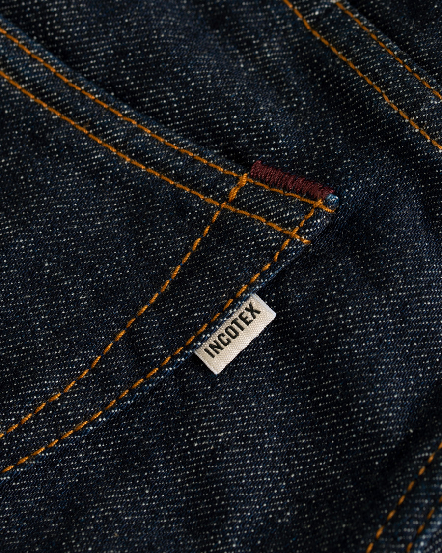 Homme | Jeans | Incotex | Sky Slim Fit Denim Dark Blue
